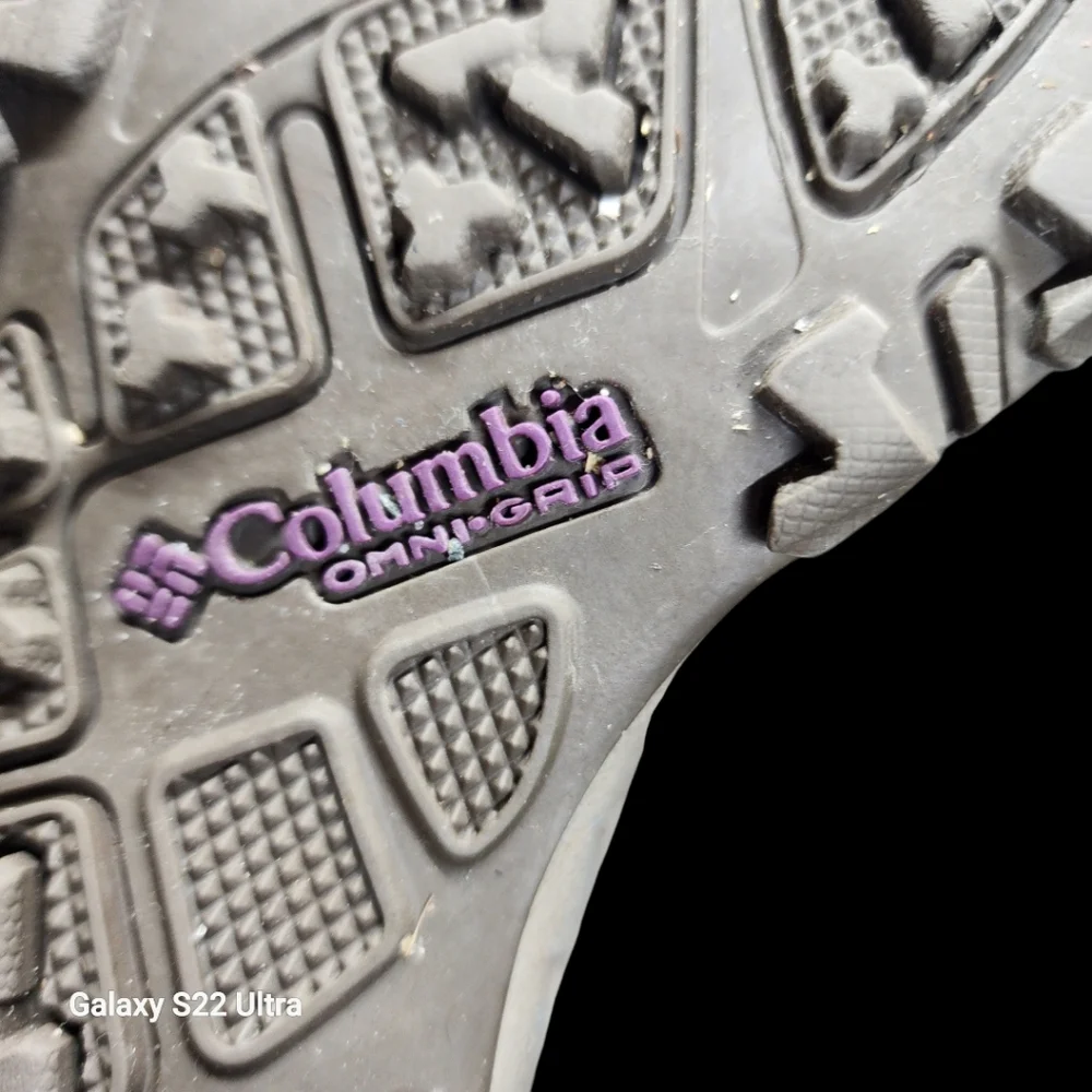 Columbia Strata Trail Low Women's Omnitech Size 8.5 Light Brown/gray Waterproof